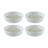 Bonna China Luna dia.4" h:1" 1 oz. Round White Porcelain Bowl (Set of 4)